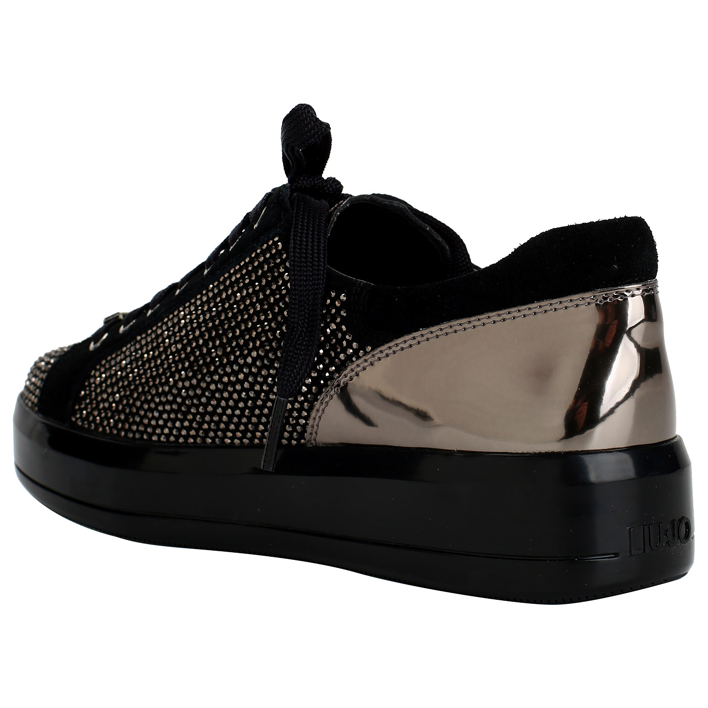 Черные женские кеды Liu Jo Rose