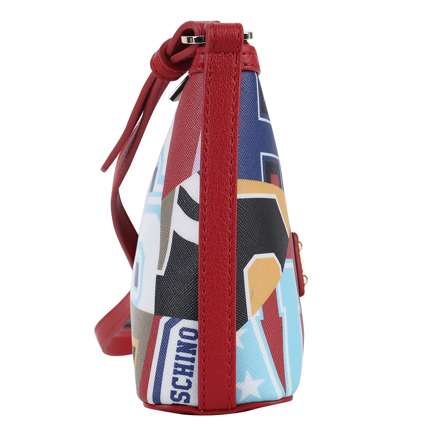 Сумочка со съемным плечевым ремешком Love Moschino Graphic Alphabet