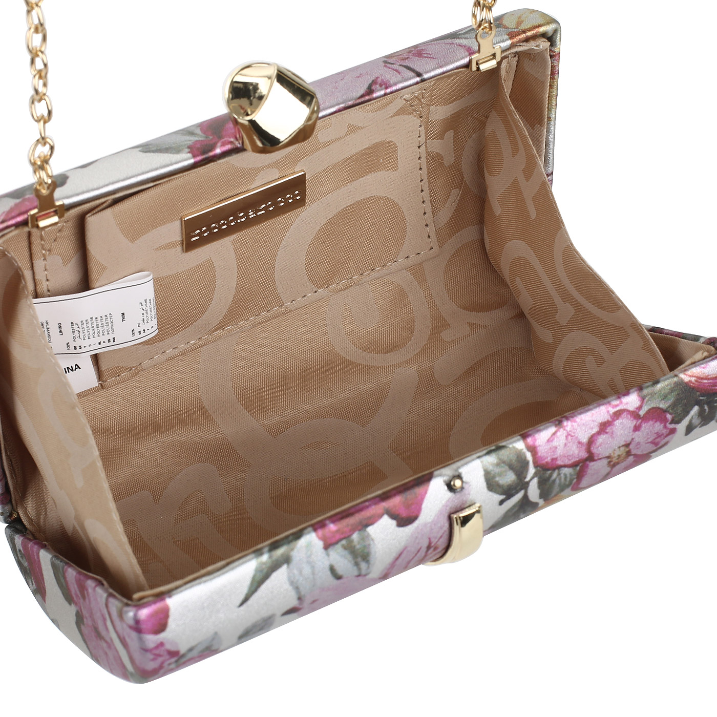 Миниатюрная сумочка с цепочкой Roccobarocco Kho