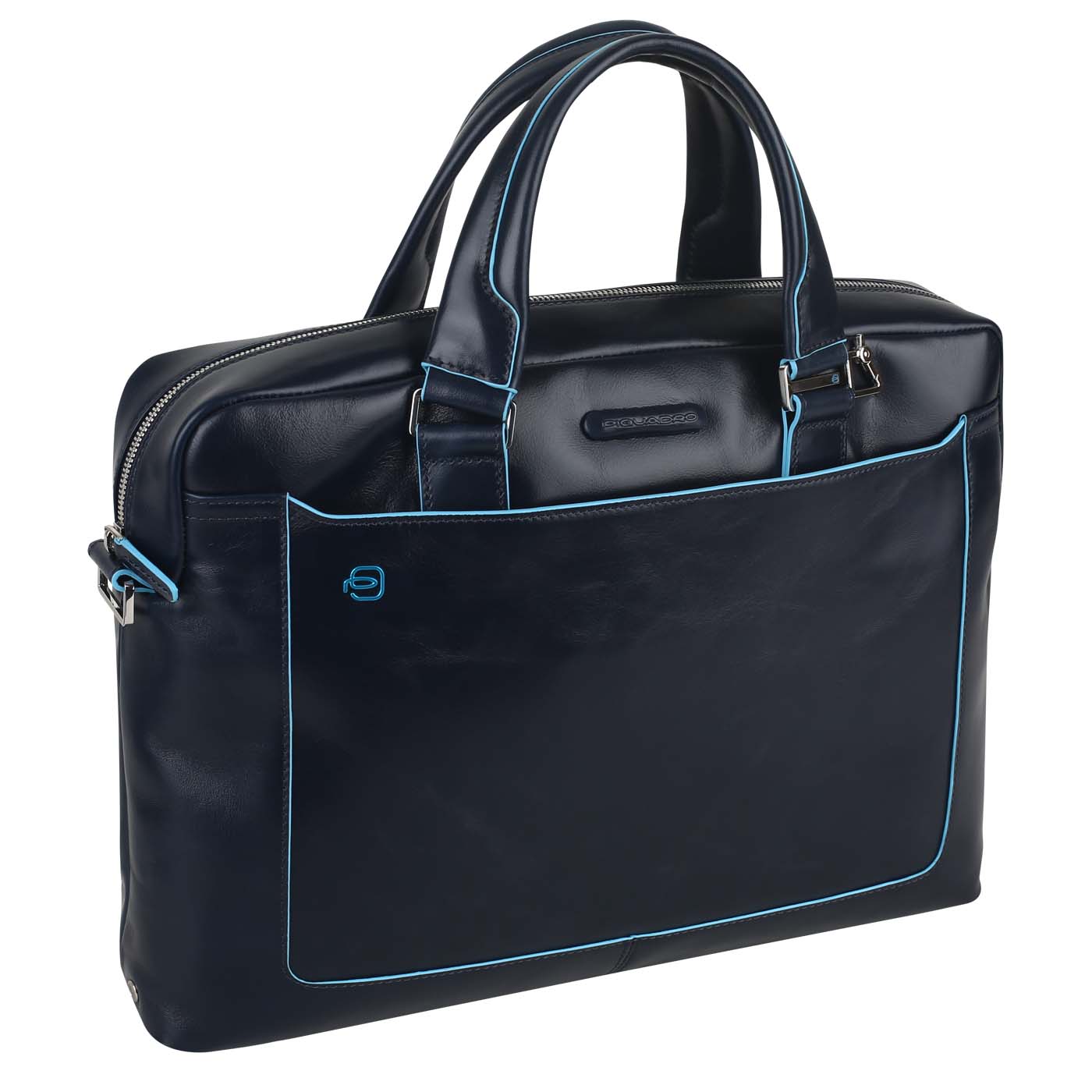 Кожаная деловая сумка Piquadro Blue square