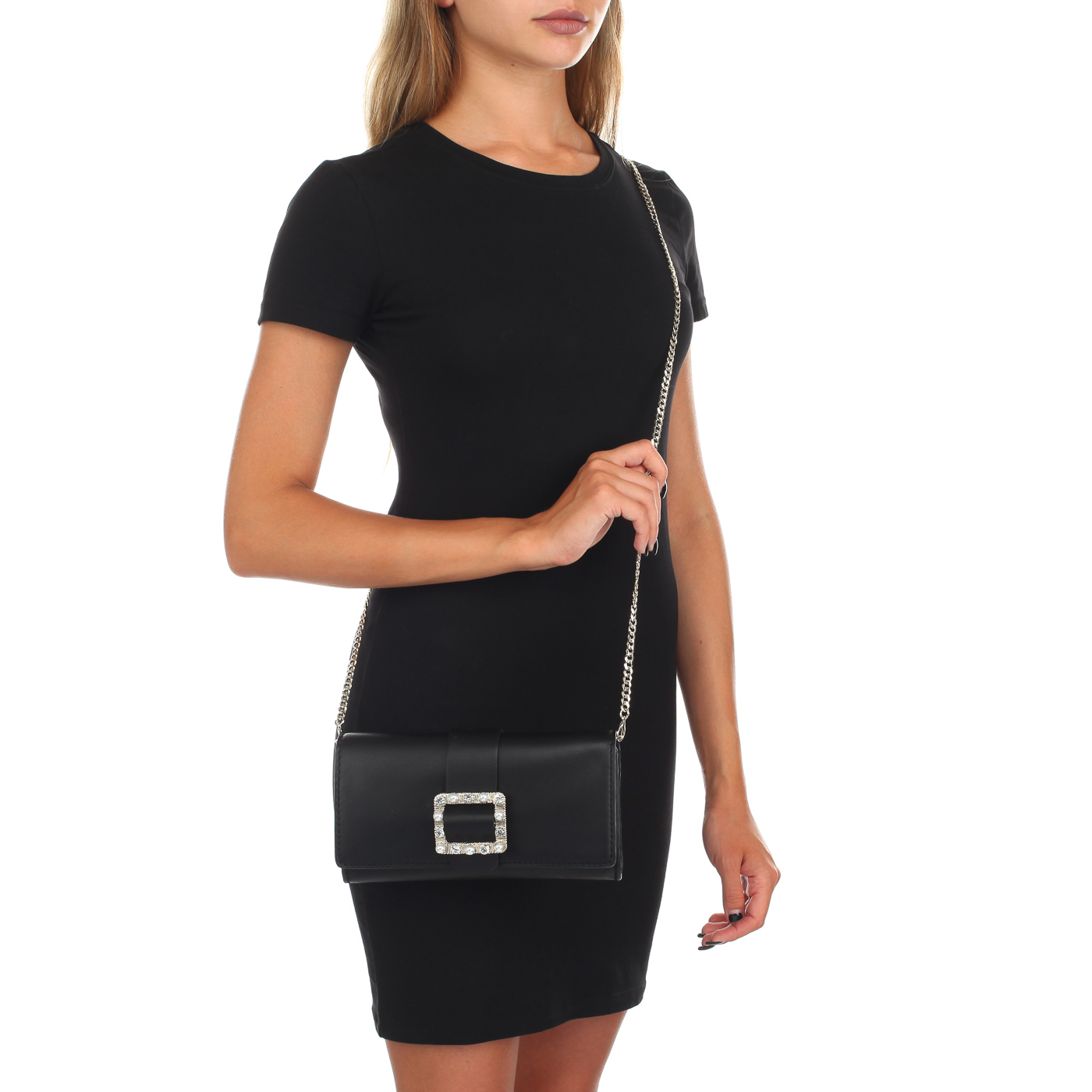 Черный клатч Guess Summer Night City