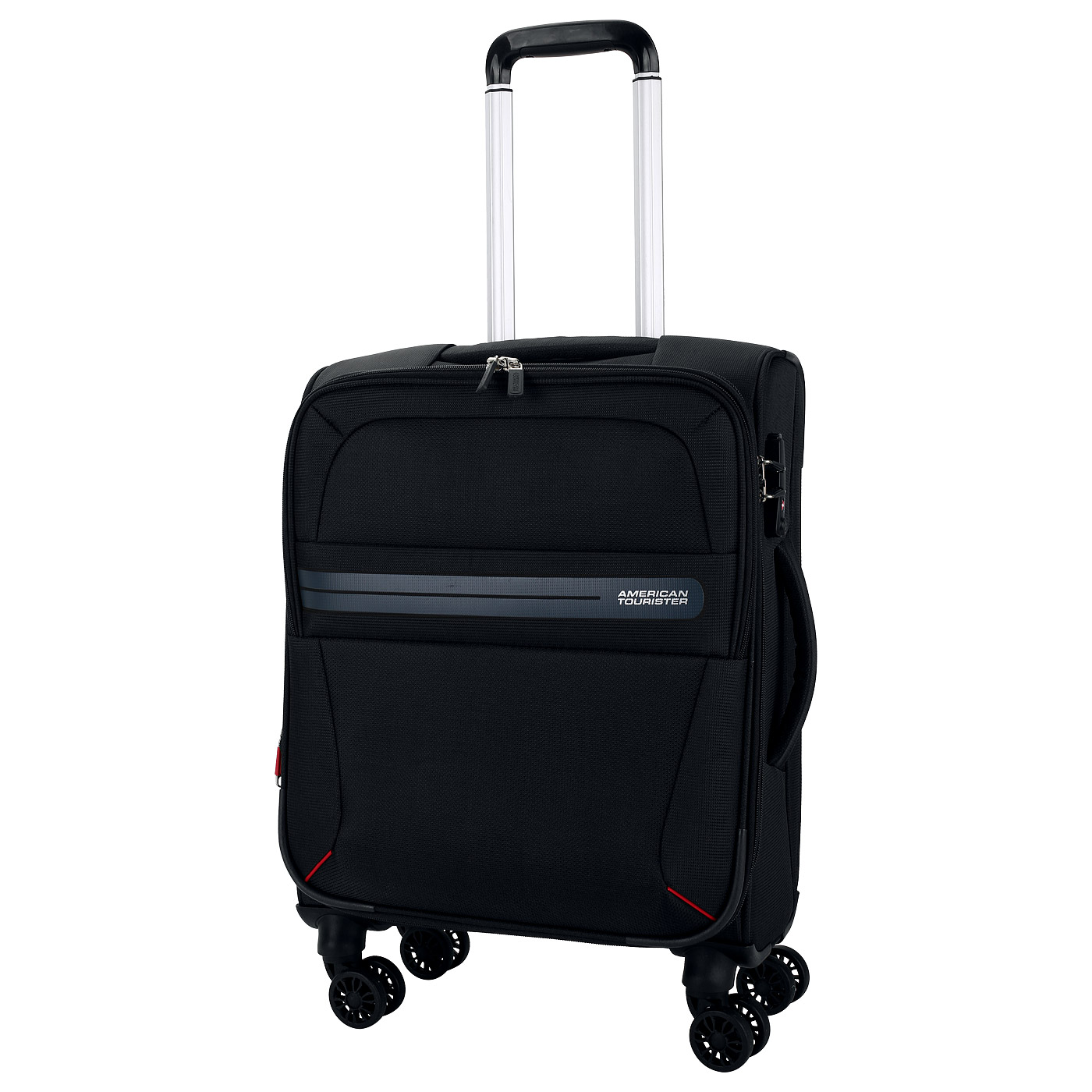 American Tourister Чемодан маленький S тканевый с кодовым замком