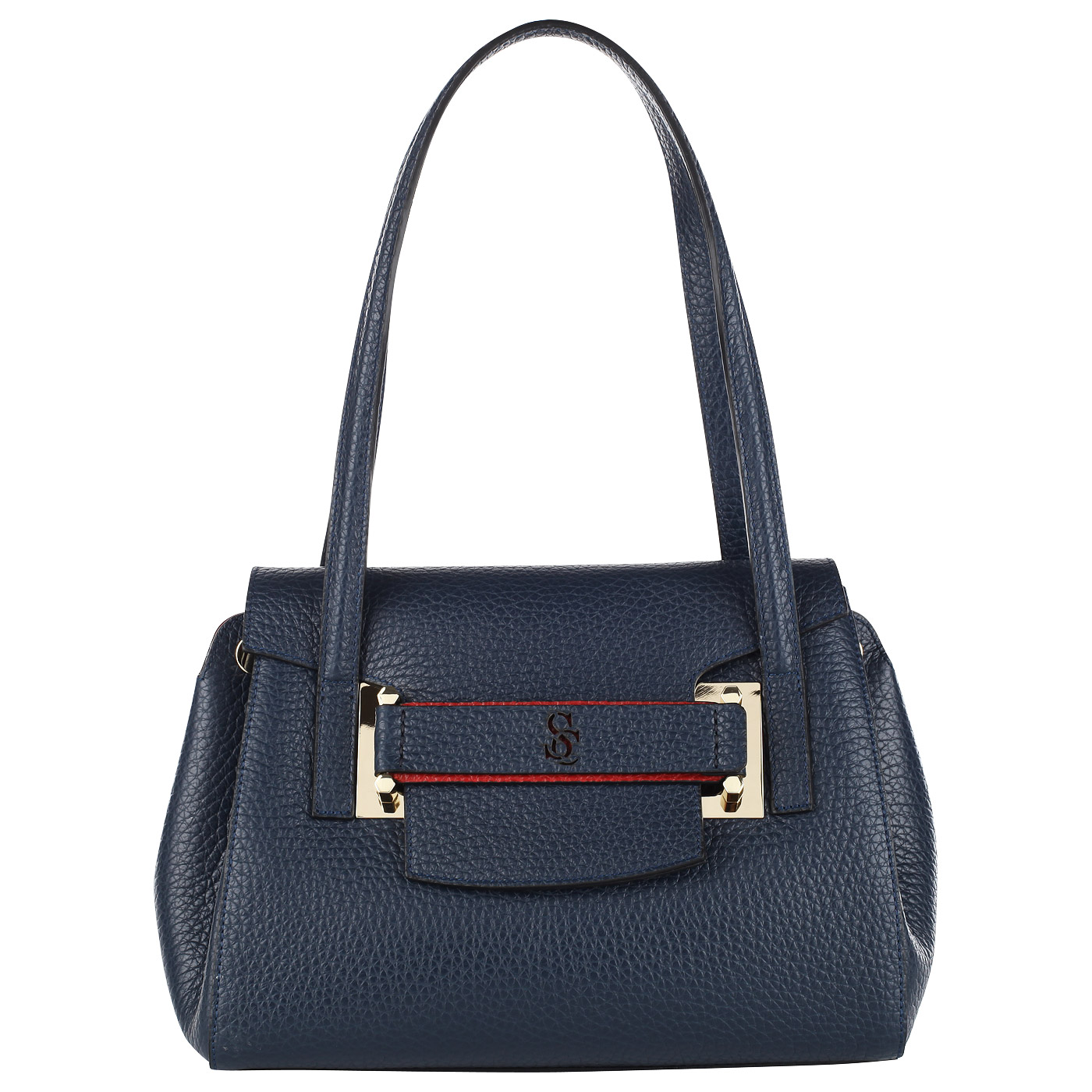 Carlo Salvatelli Кожаная сумка с двумя отделами