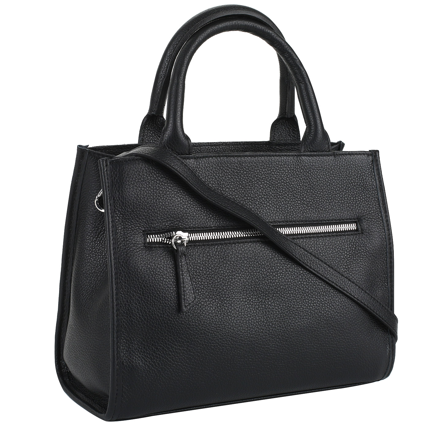 Сумка из кожи и замши с вышивкой Marina Creazioni 