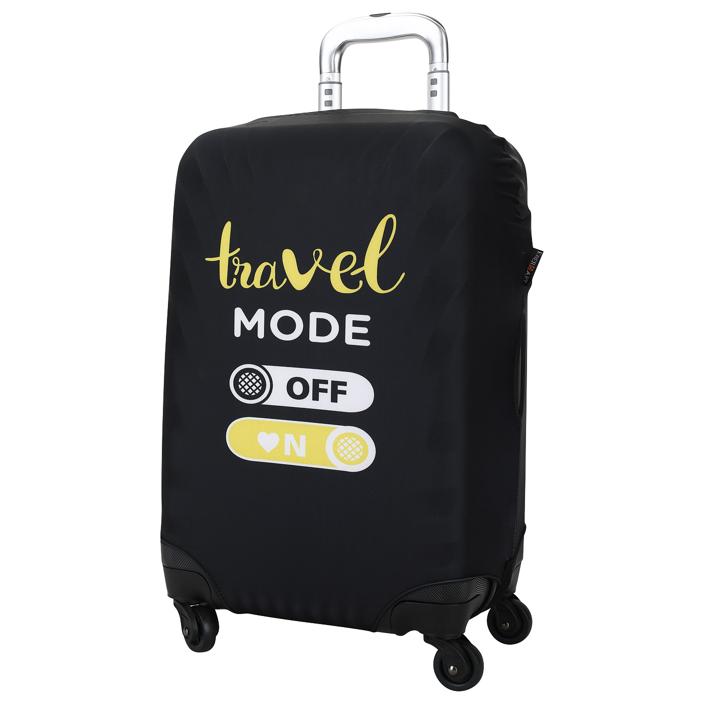 Eberhart Черный чехол для крупного чемодана