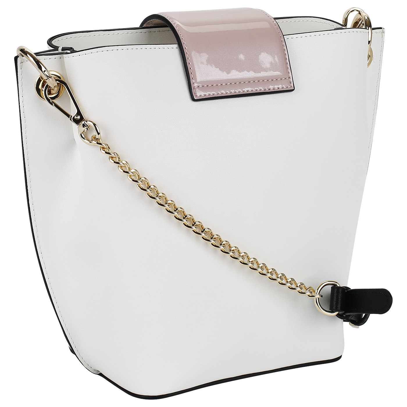 Кожаная сумка с лаком Cromia It chanya