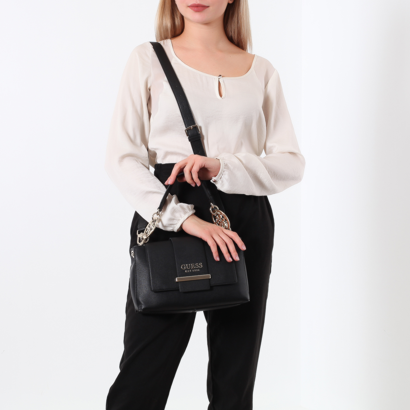 Сумка со съемным ремешком Guess Tara