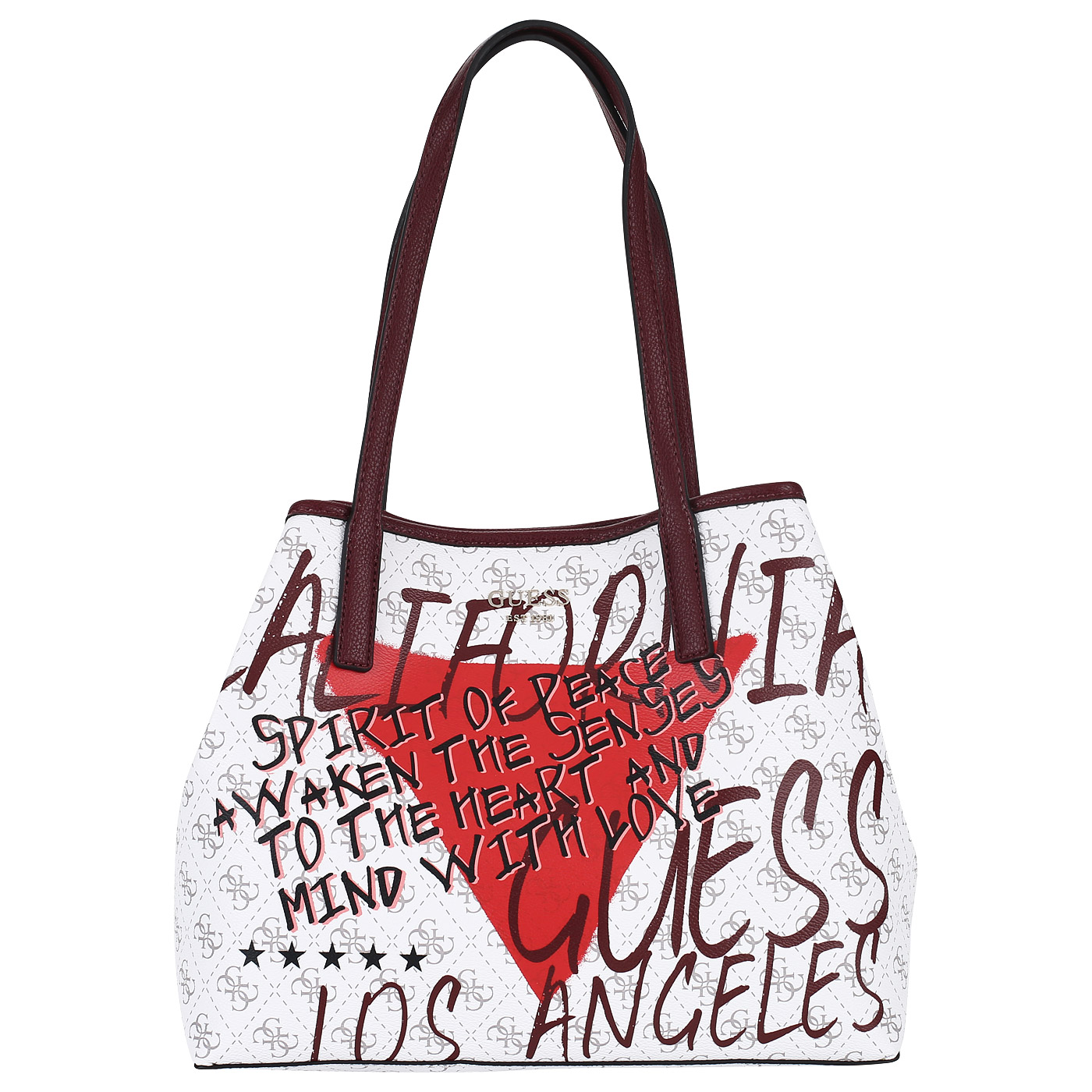 Guess Сумка-шоппер на кнопке