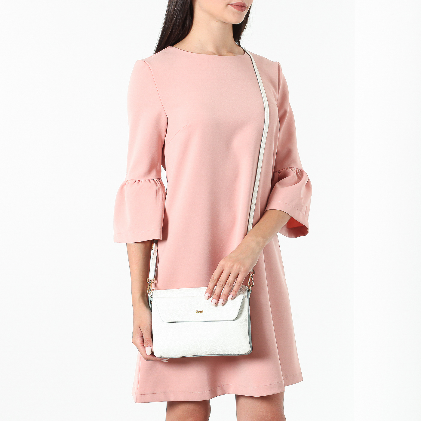 Сумка с ремешком на запястье Bruno Rossi 