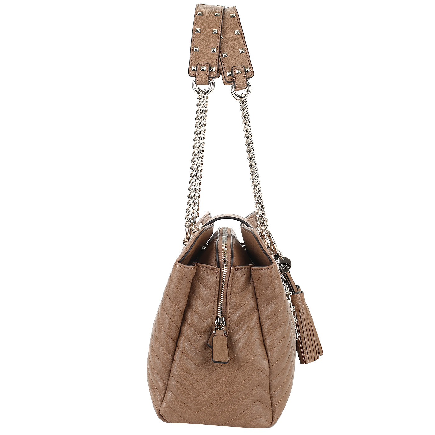 Мягкая стеганая сумка Guess Violet