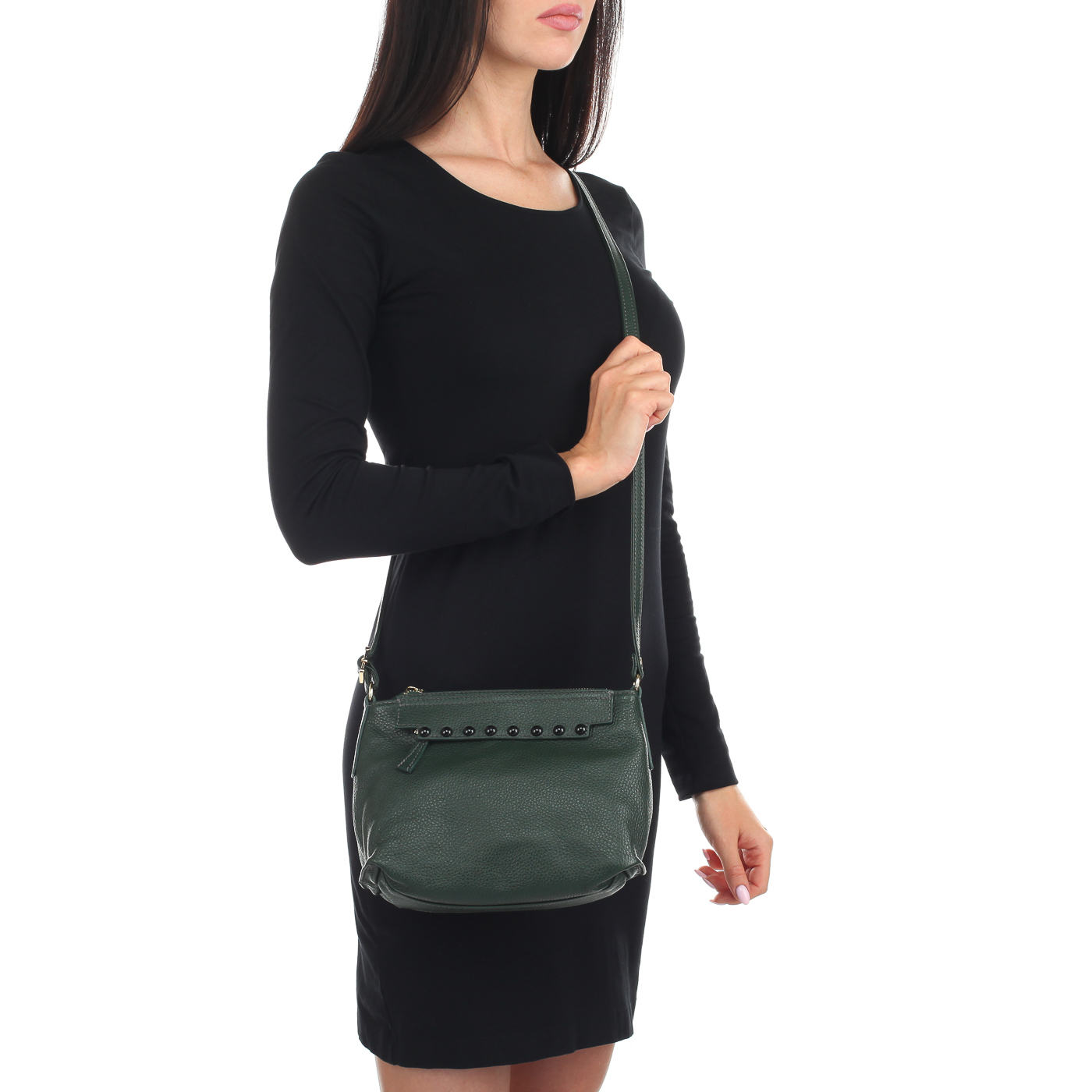 Сумочка с декором Bruno Rossi 