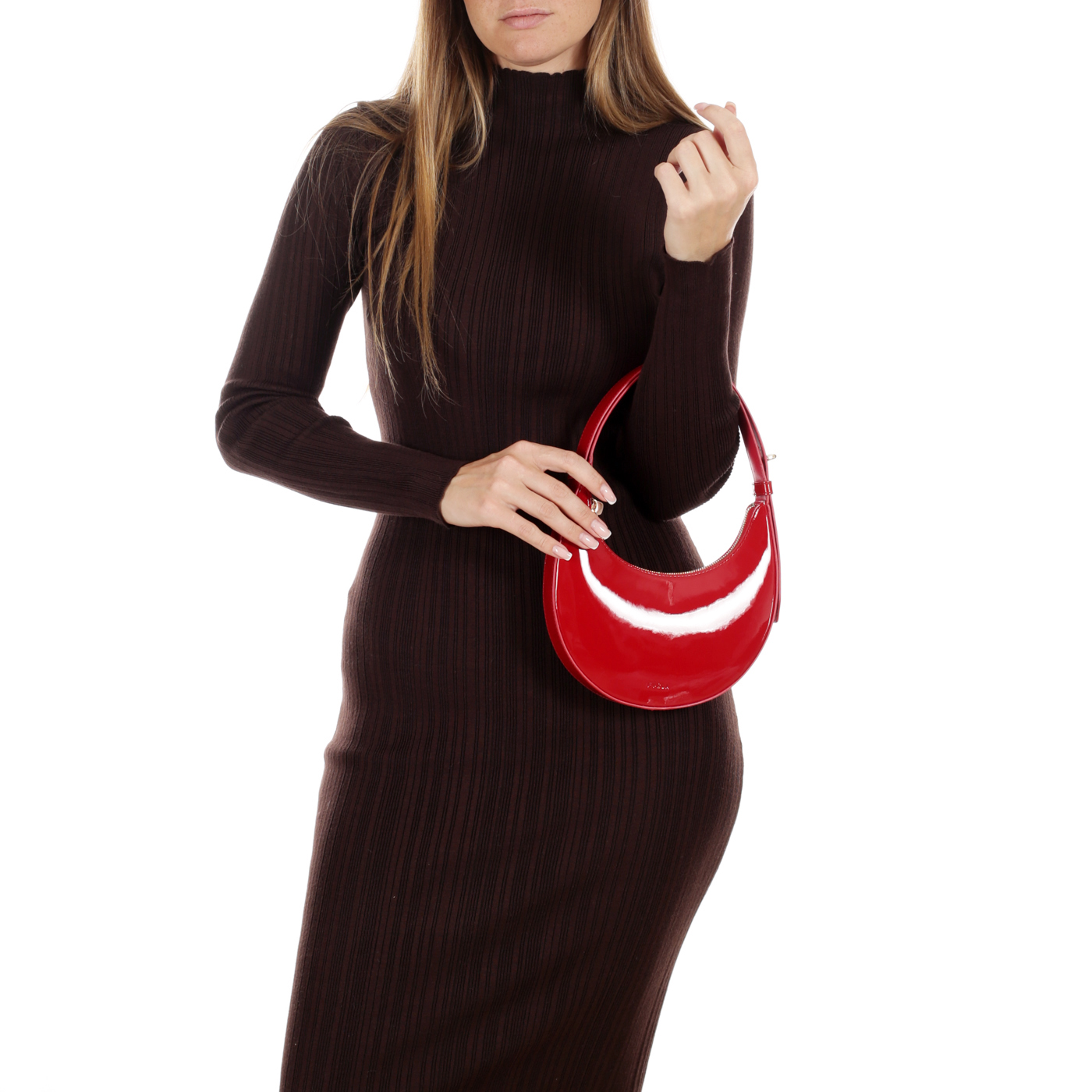 Кожаная сумка Furla Delizia