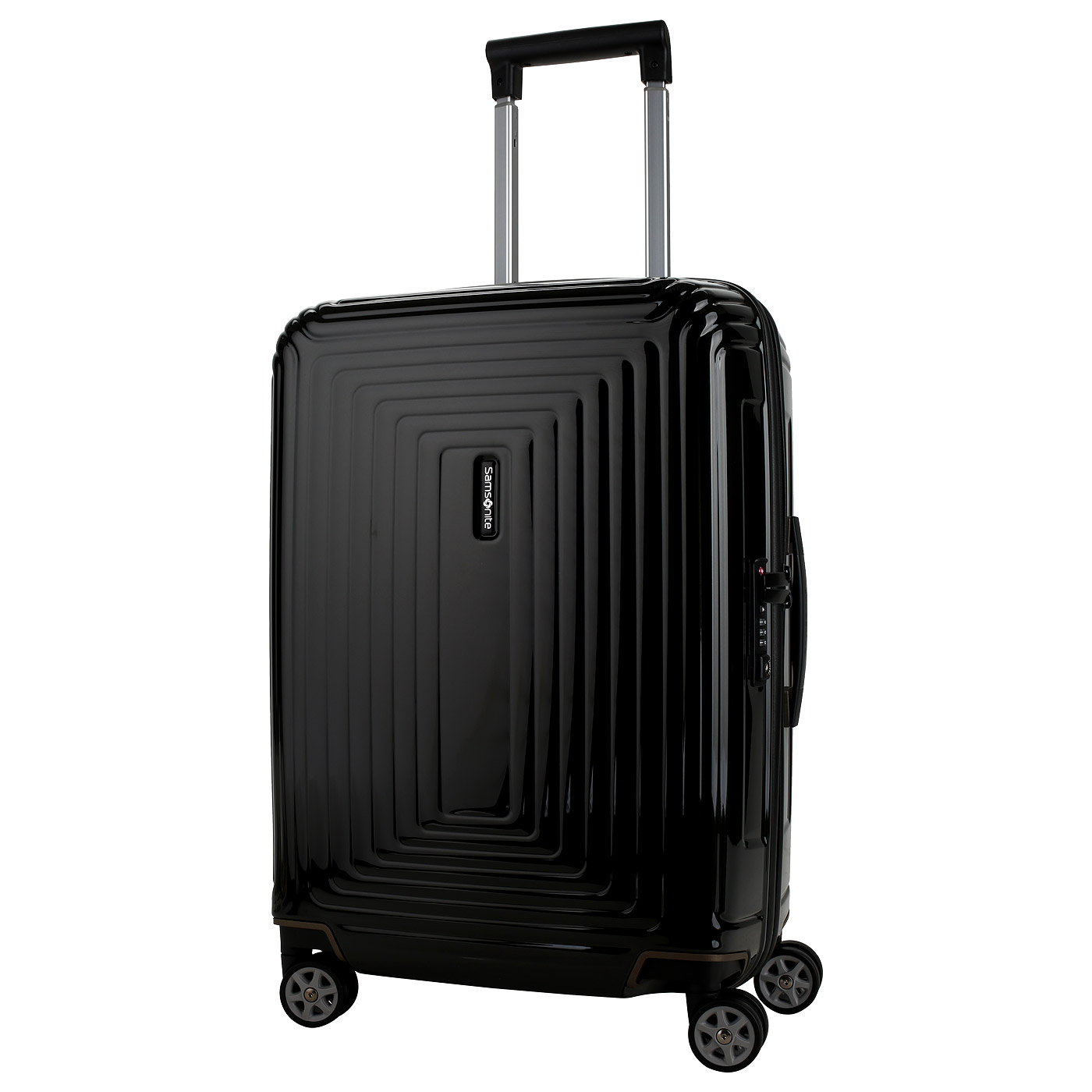 Samsonite Чемодан маленький S из поликарбоната с кодовым замком