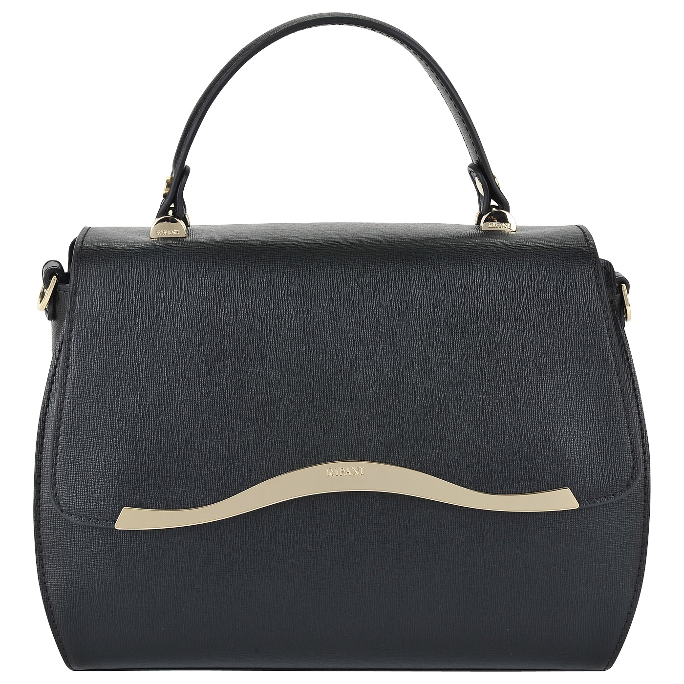 Ripani Женская кожаная сумка с откидным клапаном