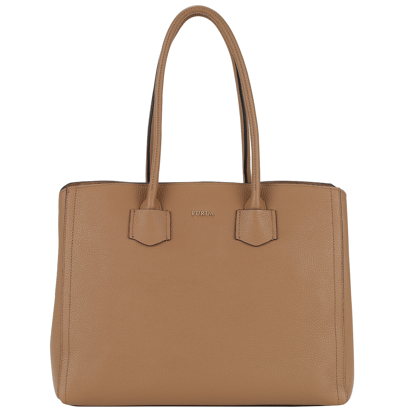 Furla Кожаная сумка с тремя отделами