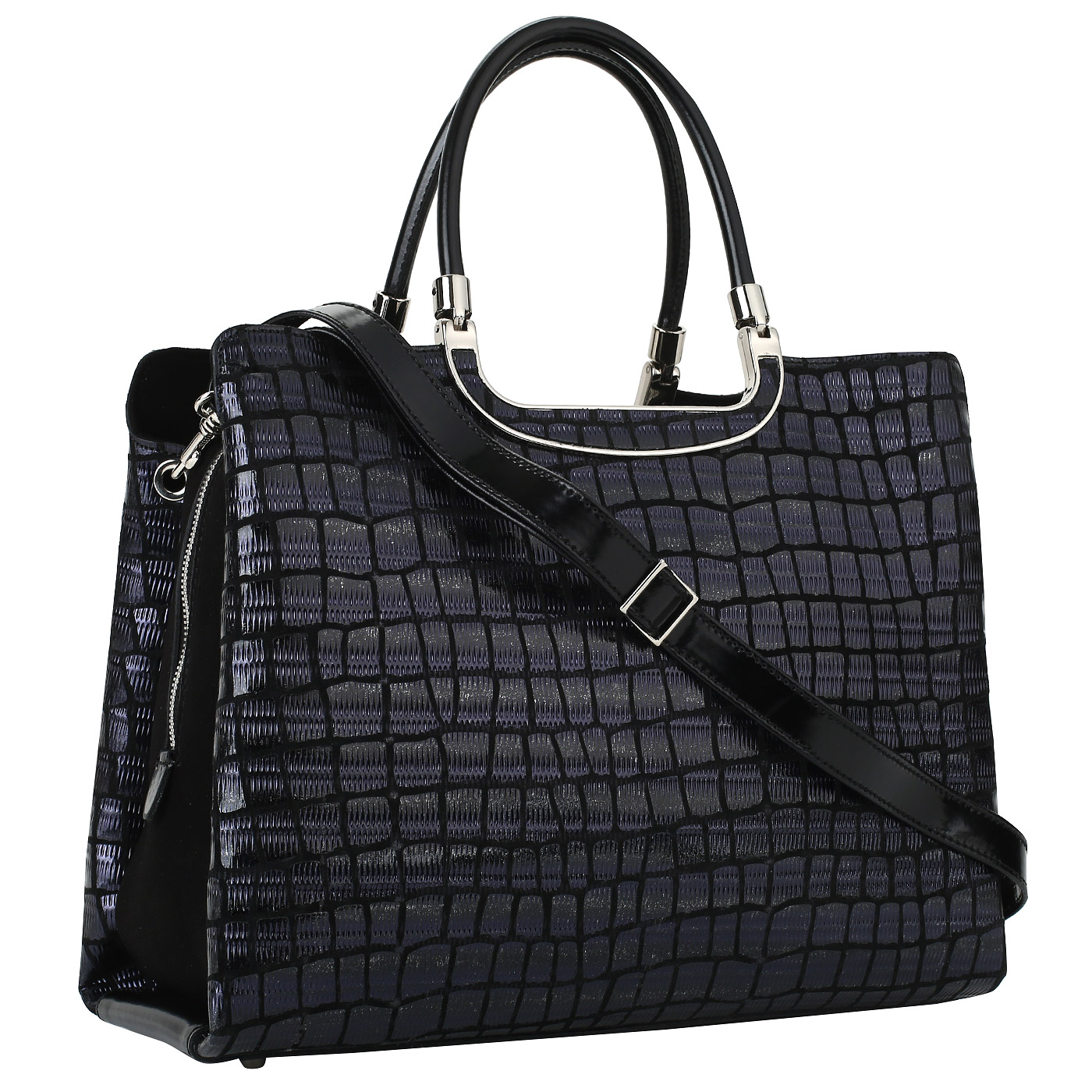 Комбинированная сумка Gilda Tonelli Tecno Camoscio