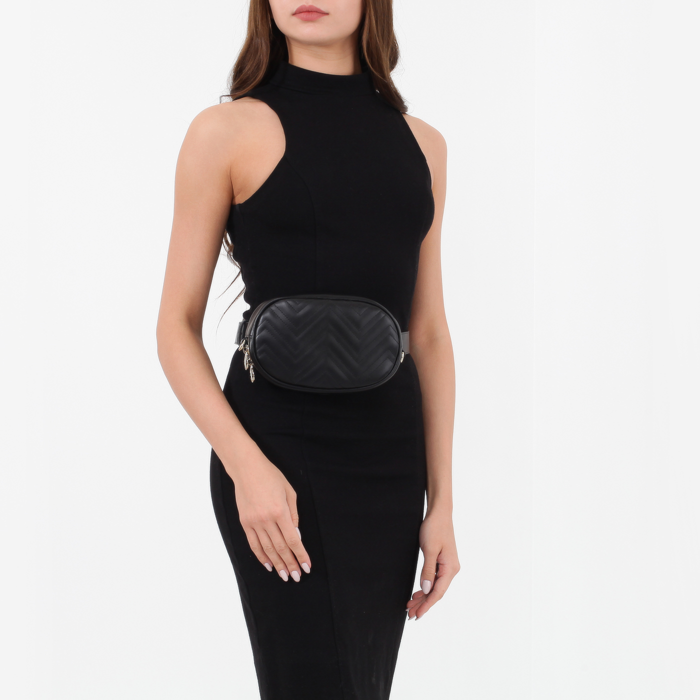 Поясная сумочка с плечевым ремешком Aurelli 