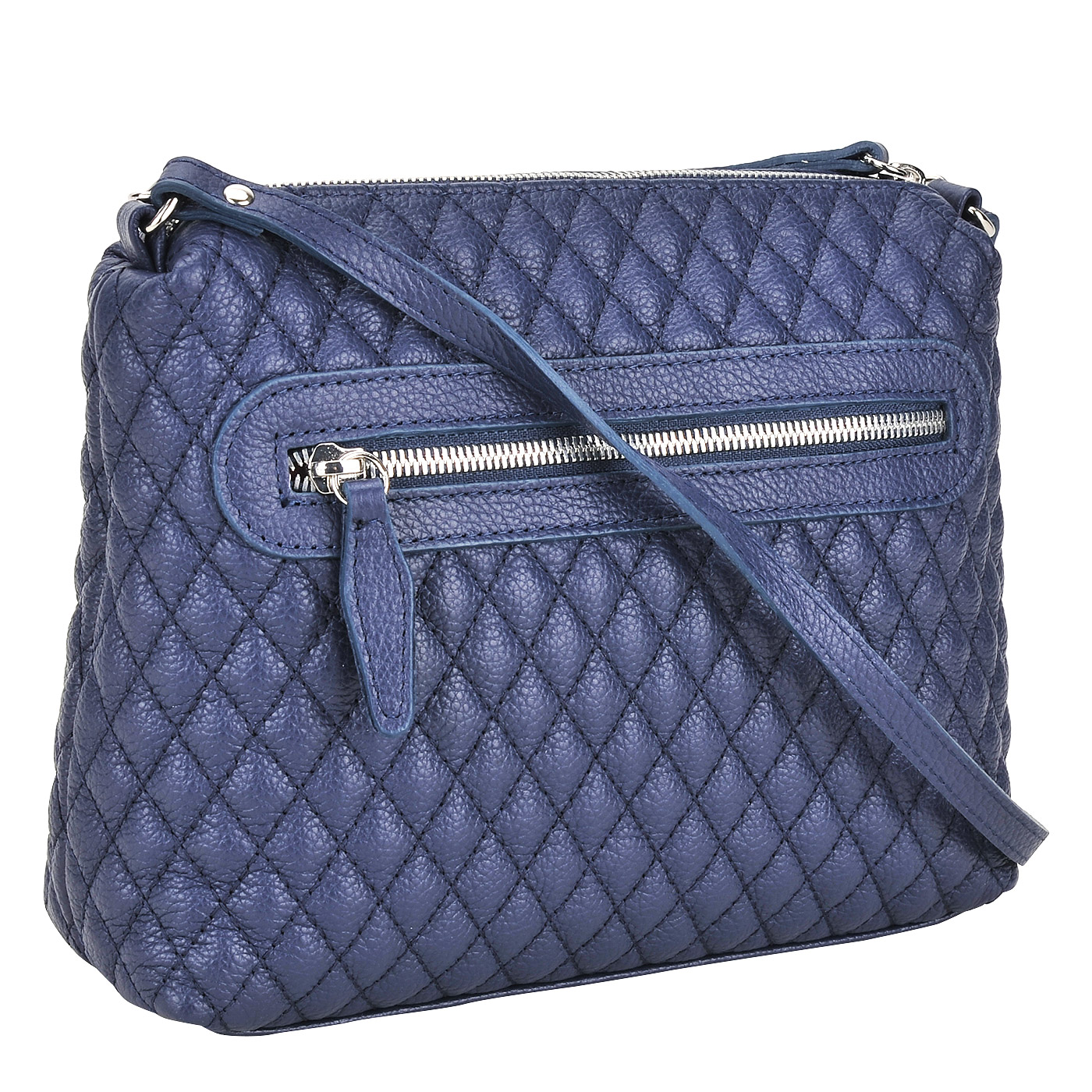 Женская кожаная сумка через плечо Marina Creazioni 