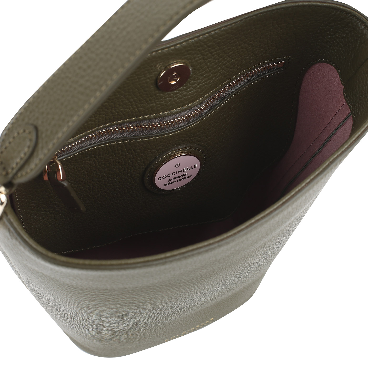 Кожаная сумочка Coccinelle Frenchy