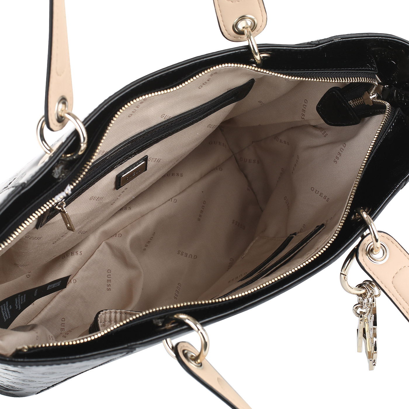 Лаковая сумка Guess Kamryn